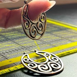 Brighton filigree hoops